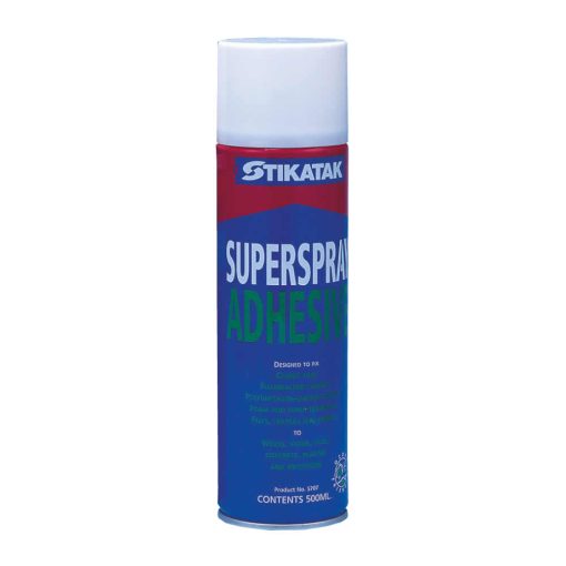 Plastica 12 x Stikatak Underlay Spray Adhesive