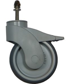 Plastica 5in Braked Castor For Mobile and Piggyback Reel