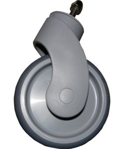 Plastica 5in Unbraked Castor For Mobile and Piggyback Reel