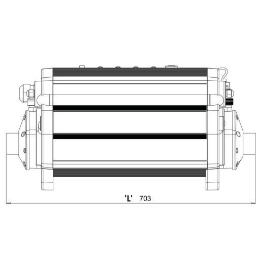 Elecro Titan Optima 72kW 3 Phase 415v Pool Heater - Image 4