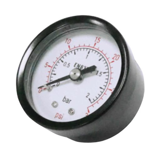 Plastica Endurance Filter Pressure Gauge 1/8in Back Mount