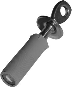 Plastica M8 SS Eyebolt and Heavy Duty Nylon Anchor