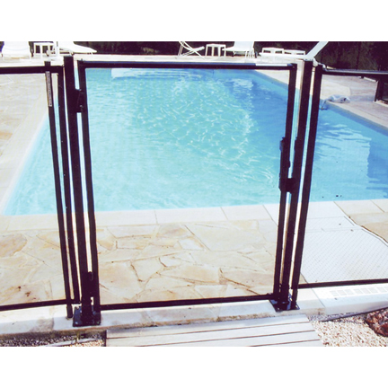 Plastica Self Closing Rollaway Fence Gate Surface Mount