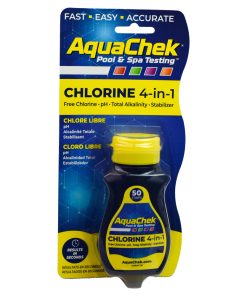 AquaChek Chlorine 4in1 Pool Spa Test Strips
