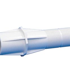 Certikin Concrete No Leak Flange (Puddle Flange) 2in Male Tread White