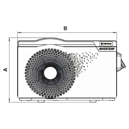 Pentair InverTemp-FL Heat Pump 55-70m3 - Image 2