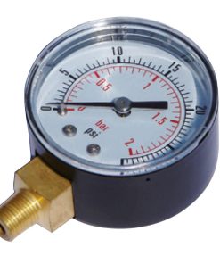 Plastica 1/8in Pressure Gauge