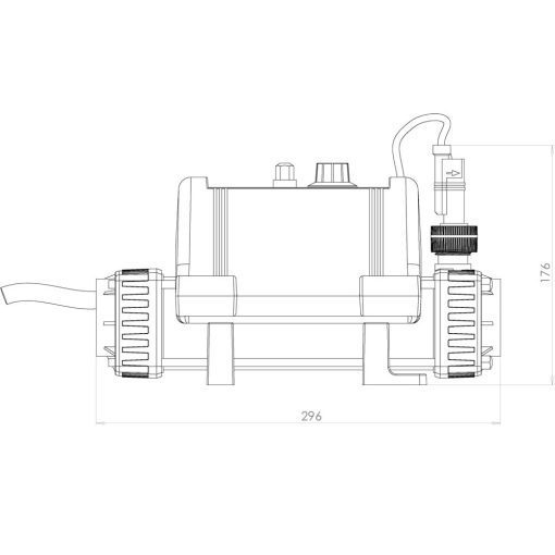 Elecro Nano 5kW 22 Amp 220-240v Spa Heater - Image 2