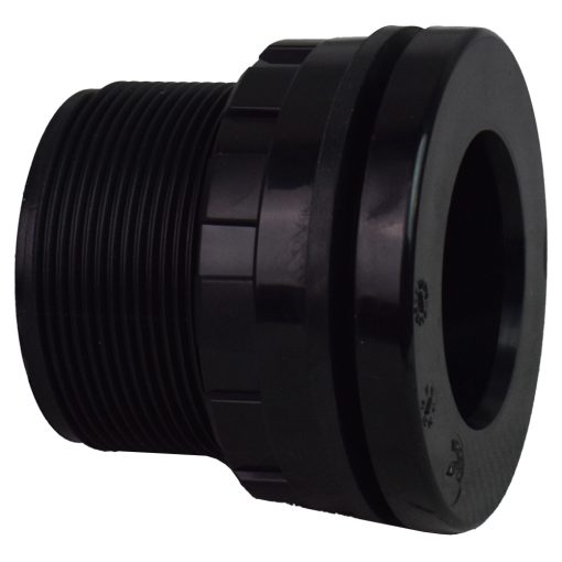 Plastica 1.5in Bulkhead Fitting with Nut - Image 2