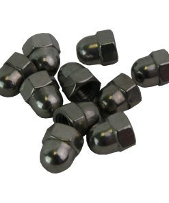 Plastica Nut M6 dome s/s A2 Pack of 10