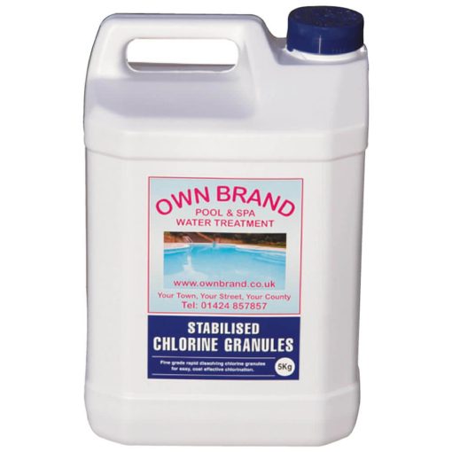 5kg Plastica Stabilised Chlorine Granules Box of 4