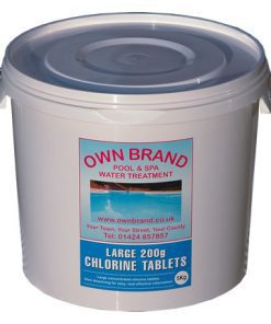 10kg Plastica Chlorine Tablets 200g