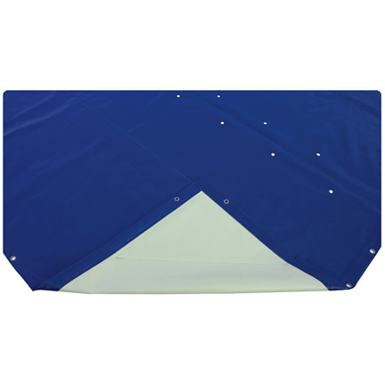 Plastica Opaque Debris Cover Eyelet Version - Blue per sq m