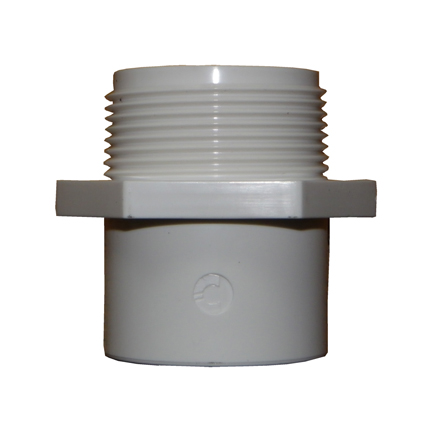 Plastica Pack of 10 1.5in Nipple MP MT White