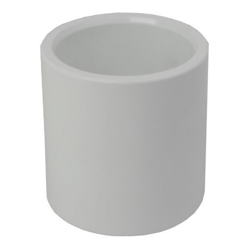 2in Plastica White Socket P P - Single - Image 2