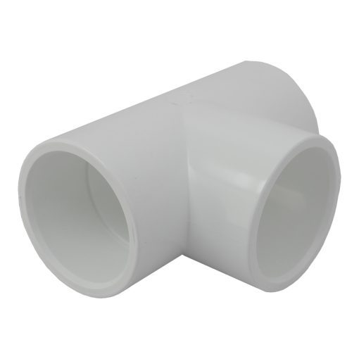 2in Plastica White Tee Joint P P P - Single - Image 3