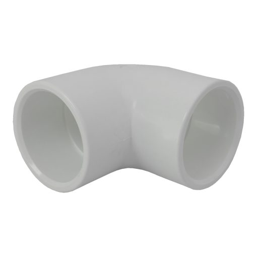 2in Plastica White 90 Deg Elbow P P - Single - Image 3