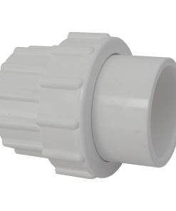 2in Plastica White Socket Union P FT - Single