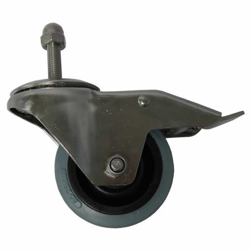 Stainless Steel Castors 48mm tube pack of 6