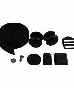 Plastica Universal Strap Assembly Pack of 10 Black - Individually Packed