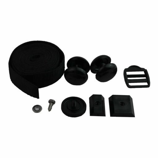 Plastica Universal Strap Assembly Pack of 10 Black - Individually Packed