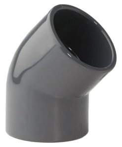 0.5in Grey PVC 45 Deg Elbow P P 15 Bar