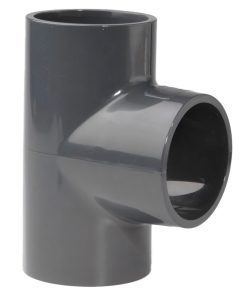 0.75in Grey PVC Tee Joint P P P 15 Bar