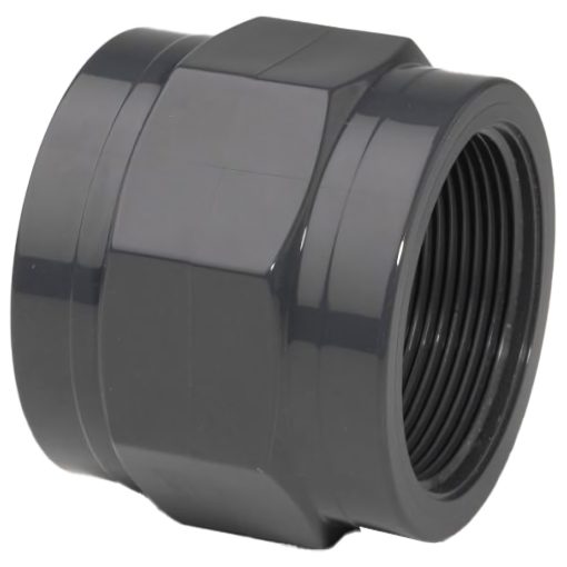 0.5in Grey PVC Adaptor MP FT 9 bar