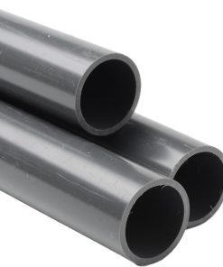 0.5in PVC Pipe Grey 3m Length 15 Bar