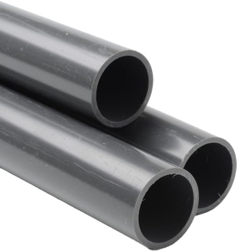 0.5in PVC Pipe Grey 3m Length 15 Bar