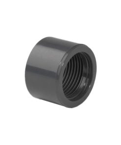 0.75in x 0.5in Grey PVC Reducing Bush Plain/BSP