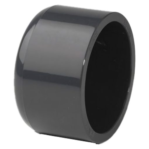 50mm Grey PVC Cap P