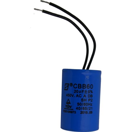 Plastica Freeflo Capacitor 0.55 and 0.75KW - 20uf