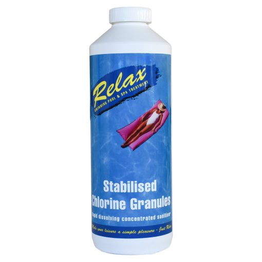 Plastica 6 x 1kg Relax Stab Chlorine Granules
