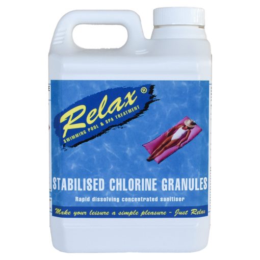 Plastica 6 x 2kg Relax Stab Chlorine Granules