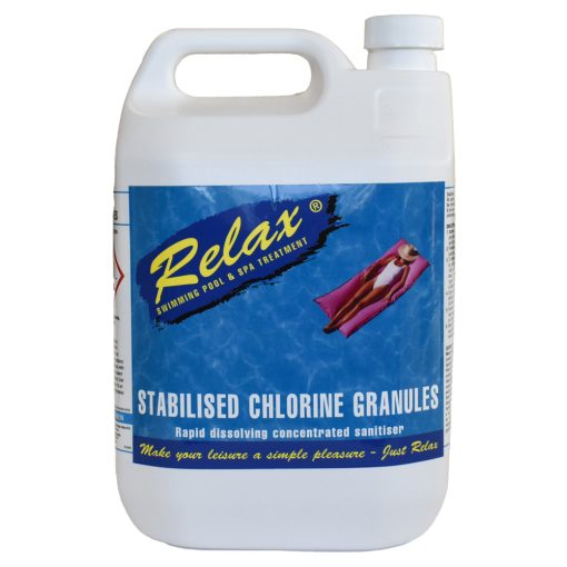 Plastica 4 x 5kg Relax Stab Chlorine Granules
