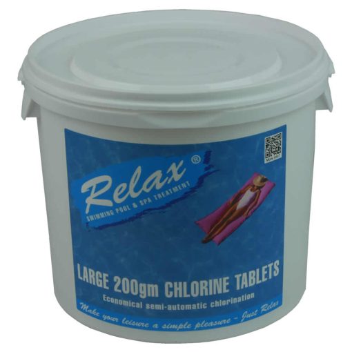 Plastica 6 x 2kg Relax 200g Chlorine Tabs