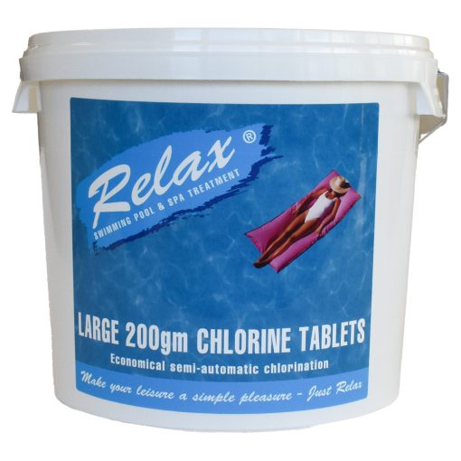 Plastica 5kg 200g Relax Chlorine Tablets