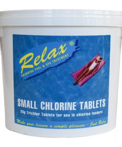 Plastica 4 x 5kg Relax Small Chlorine Tabs
