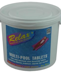 Plastica 6 x 2kg Relax 200g Multi-Pool Tabs