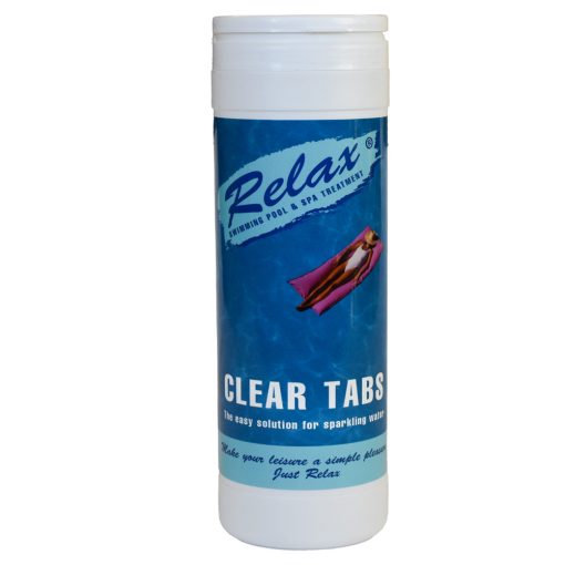 Plastica 12 Tubes of Relax Clear Tabs