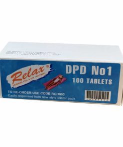 Plastica 100 x Relax DPD No 1 Rapid Tabs