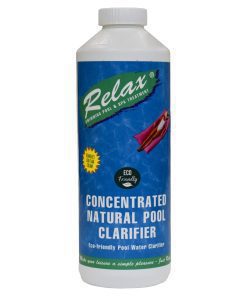 1 Litre Relax Pool Natural Clarifier Concentrated Box of 6