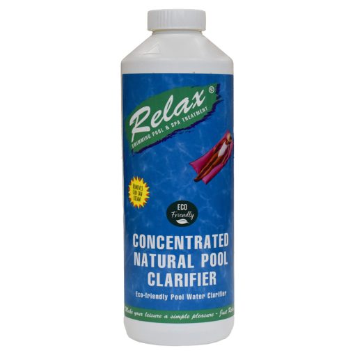 1 Litre Relax Pool Natural Clarifier Concentrated Box of 6