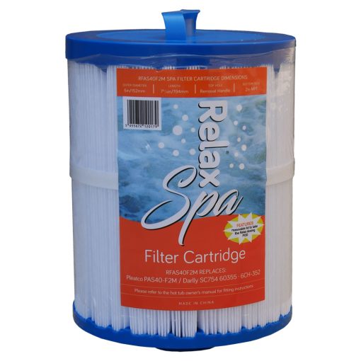 Relax Spa Filter Cartridge - Including Refillable Pod System - PAS40-F2M - Image 6