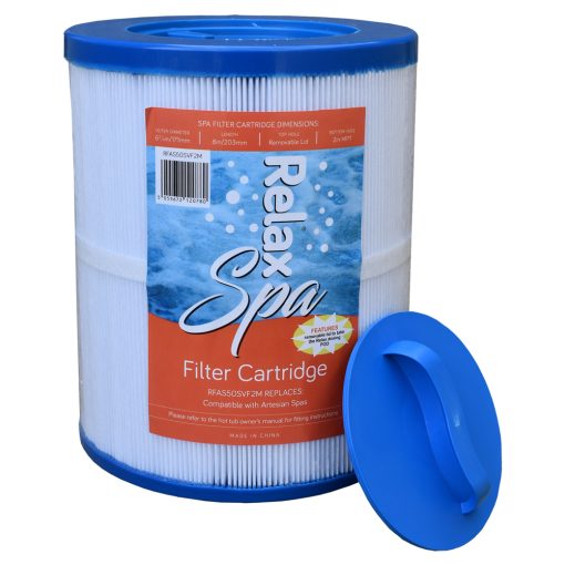Relax Spa Filter Cartridge - Including Refillable Pod System - PAS50SVF2M