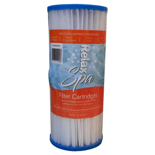 Relax Spa Filter Cartridge - Pack of 2 - PBW3PAIR