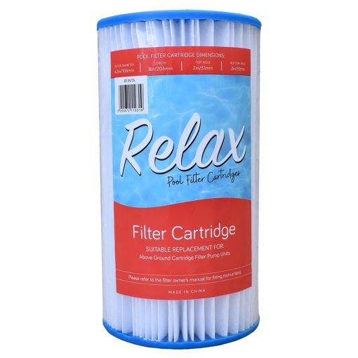 Relax Pool Replacement Filter Cartridge for Cartridge Filter Pump Units - Image 2