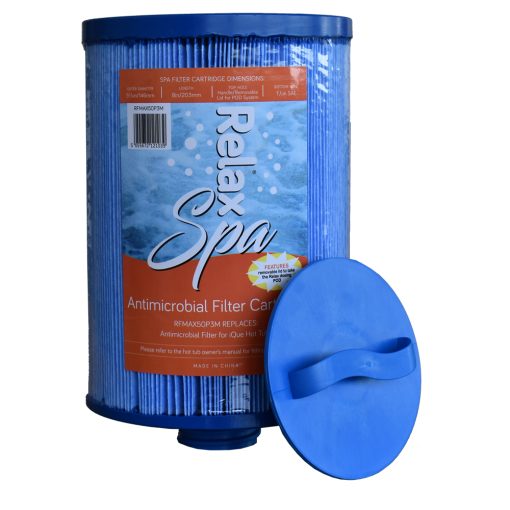 Relax Spa Antimicrobial Filter Cartridge for iQue Hot Tubs - Relax Pod System Compatible