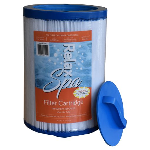 Relax Spa Filter Cartridge for iQue Hot Tubs - Relax Pod System Compatible